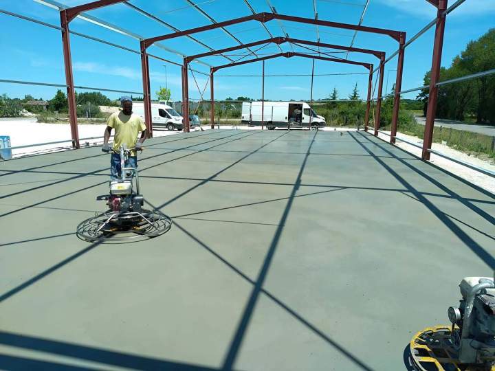 Travaux de dallage pour industrie Toulouse